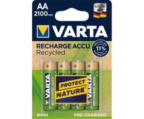 Varta Recharge Accu Recycled Aa 2100 mAh Şarjlı Kalem Pil 4'lü