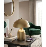 Ruby Mantar Tasarım Eskitme Abajur 25 cm