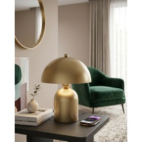 Ruby Mantar Tasarım Eskitme Abajur 25 cm